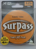 Плетёный шнур Thirty34Four Surpass 