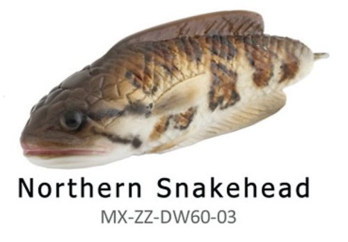 Воблер Mimix Dead Walker 60F (Воблер Mimix Dead Walker 60F 9гр -Northern Snakehead (2662))