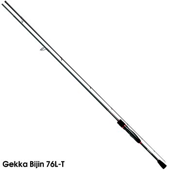 Спиннинговое удилище Daiwa Gekka Bijin 76L-T 2,29м, 1,5-7гр