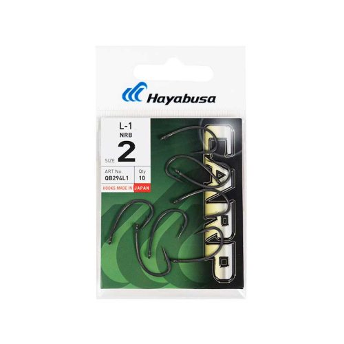 Карповые крючки Hayabusa L-1 (10шт) (Крючки Hayabusa L-1 #2  тефлон(10))